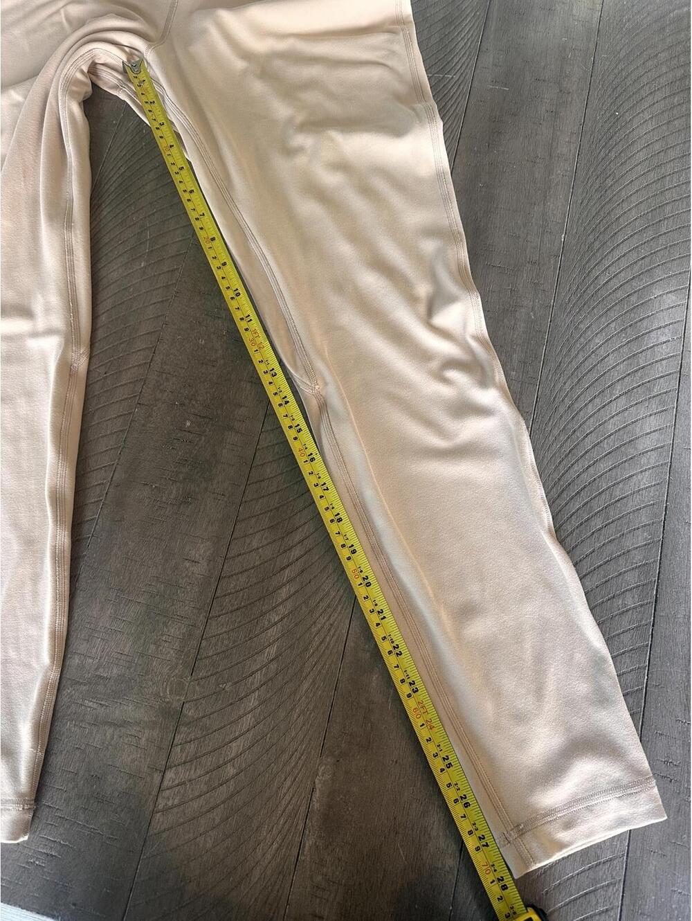 Lululemon Double Lined Align High-Rise Pant 28" Leggings Tan size 12 LW5CT1S - Picture 8 of 11